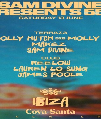 Sam Divine presents 555  en Ibiza