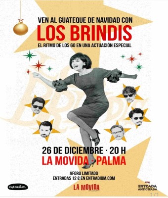 LOS BRINDIS "Guateque de Navidad" en Balears, Illes