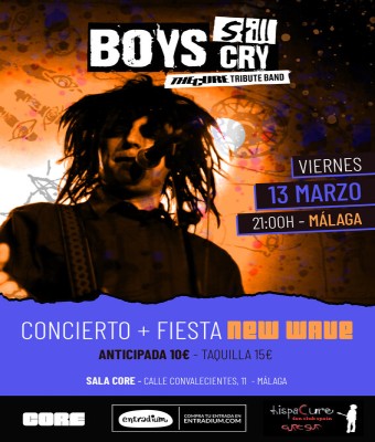 Concierto Tributo a THE CURE en Málaga y post party