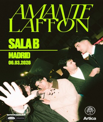Amante Laffón en concierto en Sala B en Madrid