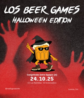 Los Beer Games Halloween Edition en Palmas, Las