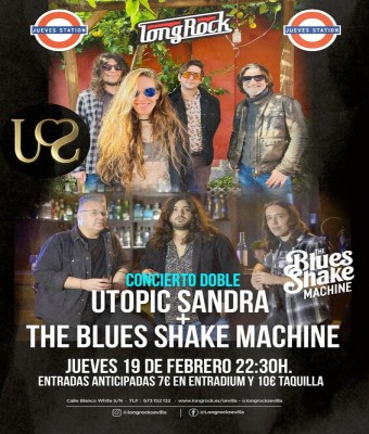 Utopic Sandra & The Blues Shake Machine en Sevilla
