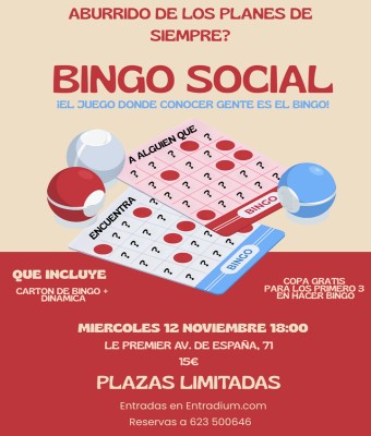 Bingo Social: ¡El juego para conocer gente! en Albacete