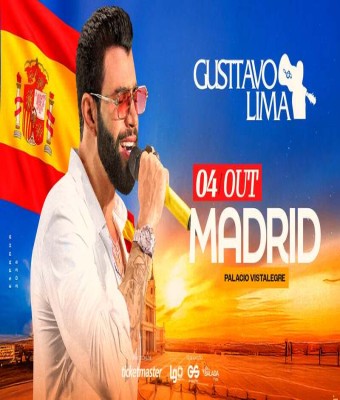 Gusttavo Lima en Madrid