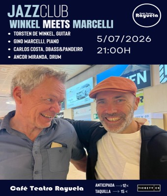 Winkel meets Marcelli, en el Café Teatro Rayuela en Santa Cruz de Tenerife