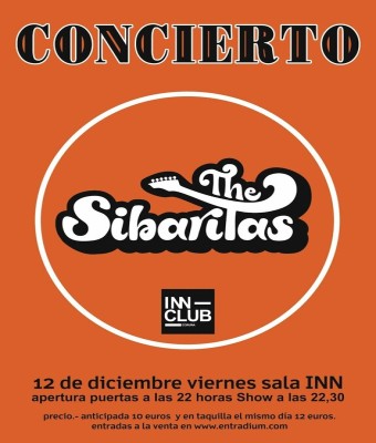 CONCIERTO THE SIBARITAS SALA INN VIERNES 12 DICIEMBRE  en Coruña, A