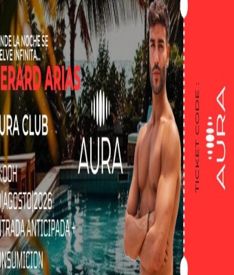 Aura club x Gerard arias en Málaga