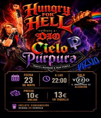 Tributo a Deep Purple+Rainbow & Tributo a DIO en Madrid