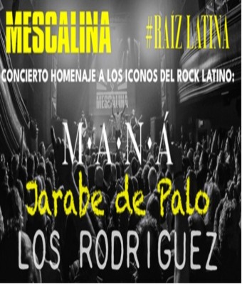 Tributo a Los Rodríguez, Jarabe de Palo y Maná en Asturias
