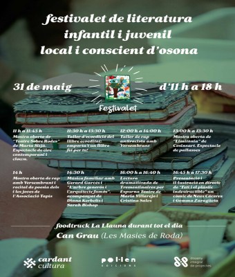 Festivalet de Literatura Infantil i Juvenil Local i Conscient d’Osona - 3a edició en Barcelona