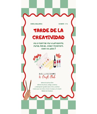 TARDE DE LA CREATIVIDAD x Craft Club & MallorcAmor en Balears, Illes