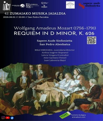 REQUIEM KV 626 (W.A. Mozart) en Gipuzkoa