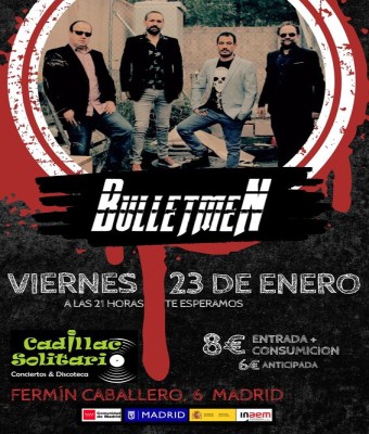 Bulletmen Band en Madrid