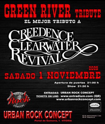 GREEN RIVER TRIBUTE - Creedence Clearwater Revival Tribute en Araba/Álava