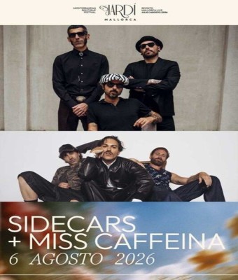 Sidecars + Miss Caffeina - Es Jardi en Baleares