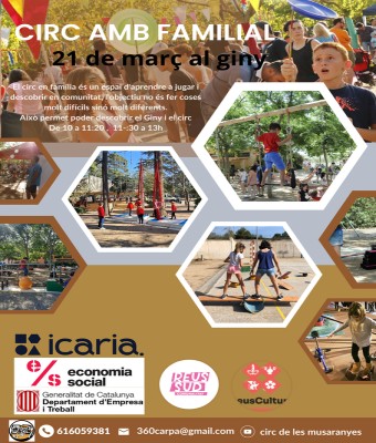 Circ amb família Giny Reus 2025 en Tarragona