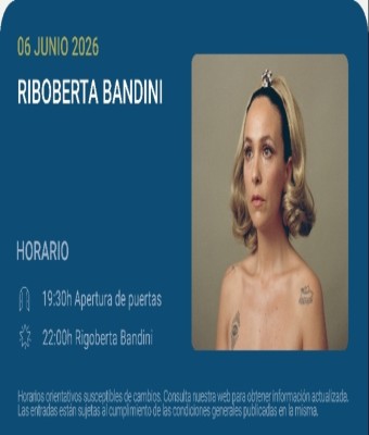Rigoberta Bandini - Noches del Botánico 2026 en Madrid
