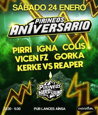1º Aniversario Pirineos Hard Sound en Huesca