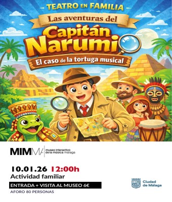 Teatro en familia: Las aventuras del capitán Narumi en Málaga