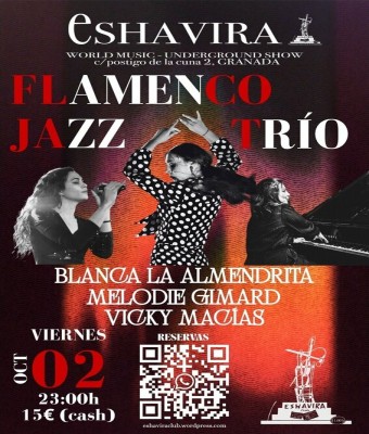Blanca la Almendrita Flamenco Jazz Trío en Granada