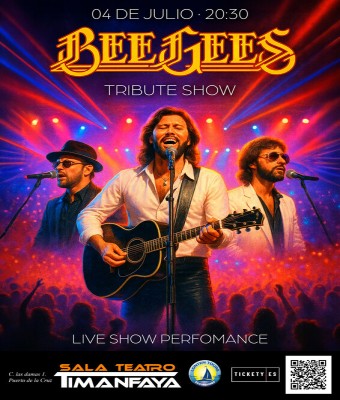 Bee Gees - Tribute Show, en la Sala Timanfaya en Santa Cruz de Tenerife