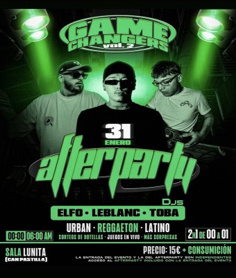 AFTERPARTY GAME CHANGERS VOL.2 en Balears, Illes