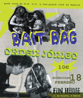 Bait Bag + Orden Jónico en Madrid