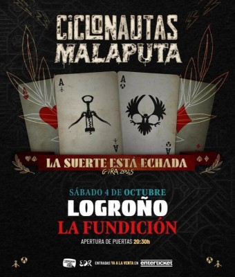Ciclonautas y Malaputa  en Logroño en La Rioja