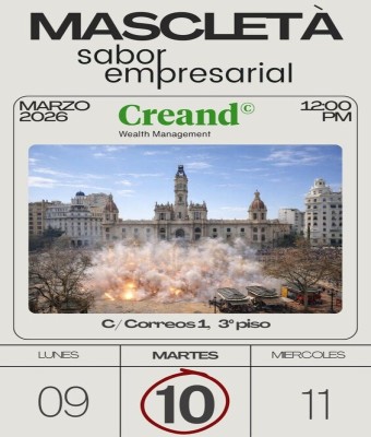 Mascletà balcones Creand - 10 Marzo 2026 en Valencia