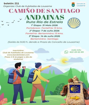 CAMIÑO DE SANTIAGO-ANDAINAS- 1ª ETAPA en Coruña, A