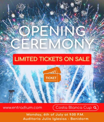 Inauguración/ Opening Ceremony Costa Blanca Cup en Alicante/Alacant