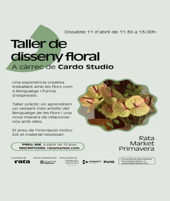 Taller Rata Market Primavera: Disseny floral en Balears, Illes