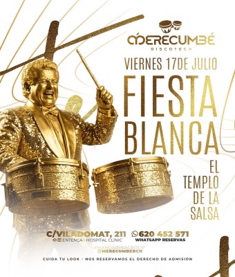 MERECUMBÉ · FIESTA BLANCA 17JUL26 en Barcelona