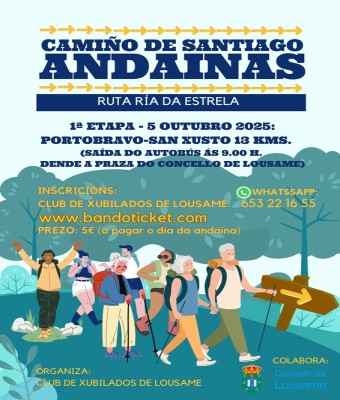 Andainas Camiño de Santiago en Coruña, A