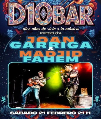 Joan Garriga i Madjid Fahem en Barcelona