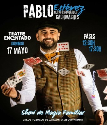 Cachivaches, magia con Pablo Estévez en Madrid