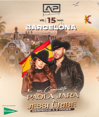 Paola Jara & Jessi Uribe en Barcelona