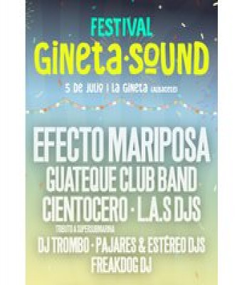 Festival Gineta Sound en Albacete - Recinto Salón La Gineta