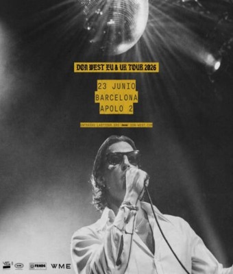 Don West en Sala Apolo 2, Barcelona 2026