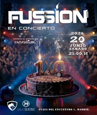 Fussion en concierto. 10º aniversario en Madrid