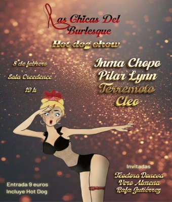  BURLESQUE SHOW con Inma Chopo y Las Chicas del Burlesque en Zaragoza