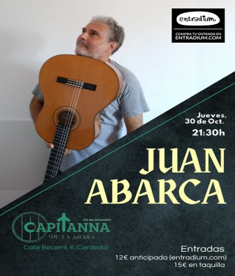 Juan Abarca en concierto en Madrid