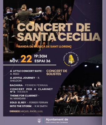 Concert de Santa Cecília - Banda de Música de Sant Llorenç en Balears, Illes