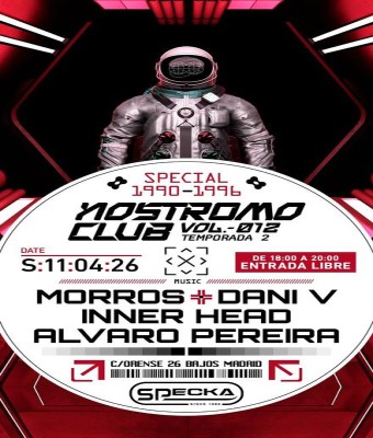 Nostromo Club #12 Tardes de Trance I SpeckaClub en Madrid