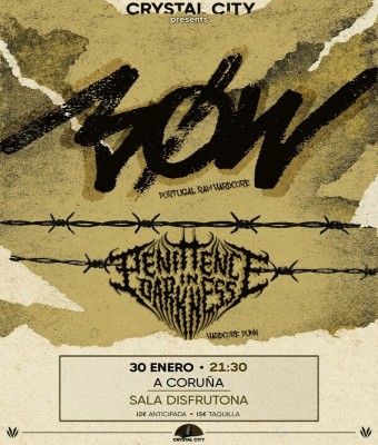 Bøw + Penitence in Darkness  en Coruña, A