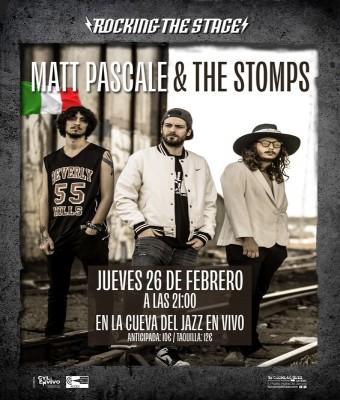 Matt Pascale and The Stomps (Italia) en Zamora - 2026