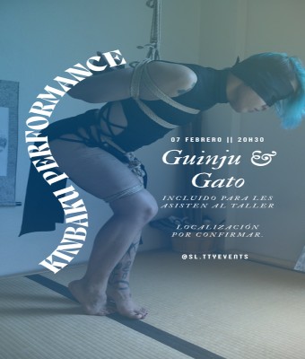 Kinbaku performance en Madrid
