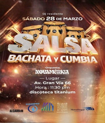 SALSA, BACHATA Y CUMBIA en Salamanca