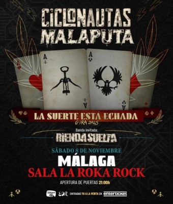 Ciclonautas y Malaputa en Málaga