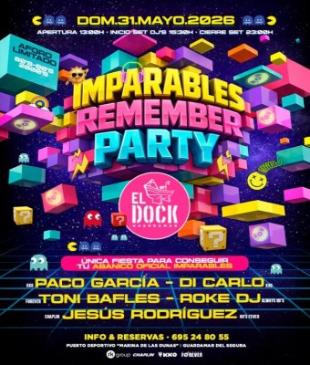 IMPARABLES REMEMBER PARTY / DOM31 MAYO en Alicante